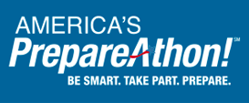 logo of America's PrepareAthon! Be smart. Take part. Prepare